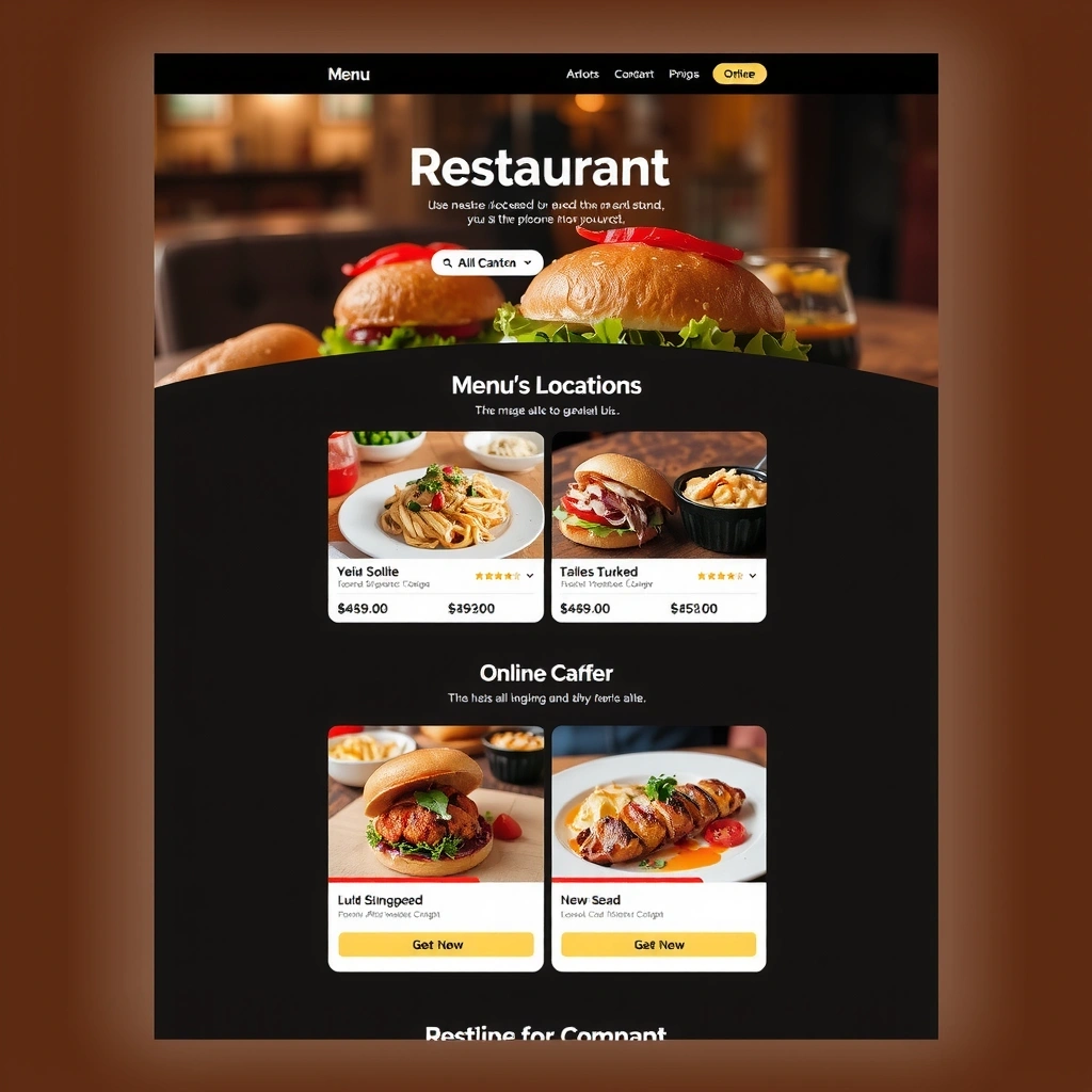 Restaurant Chain Website