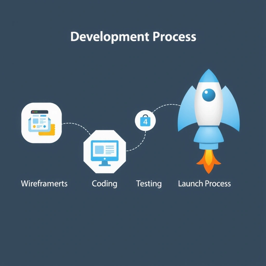 Development process illustration